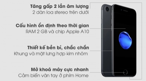 Trả trước 0đ - Mang ngay iPhone 7 32gb 99%