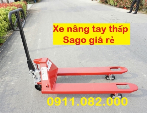Phân phối xe nâng tay thấp 3 tấn giá rẻ tại đồng tháp- lh 0911.082.000