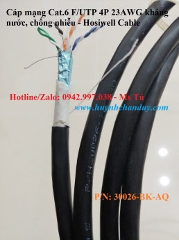 Cáp mạng LAN Cat.6 F/UTP kháng nước dùng cho khu vực ven biển