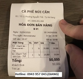 An Giang bán thiết bị tính tiền cho cafe núi cấm giá rẻ