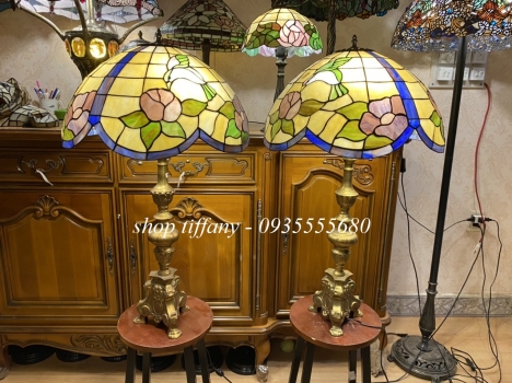 Giao Lưu Đôi Đèn Tiffany Từ Đức Mới Về.