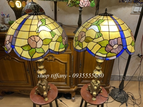 Giao Lưu Đôi Đèn Tiffany Từ Đức Mới Về.