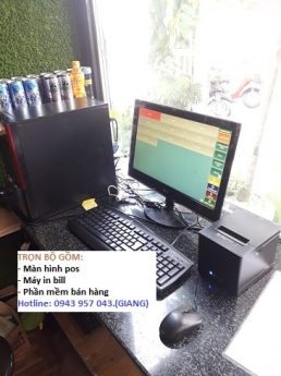 Full bộ máy tính tiền giá rẻ tại Châu Đốc mô hình cafe du lịch