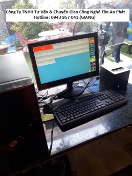 Full bộ máy tính tiền giá rẻ tại Châu Đốc mô hình cafe du lịch