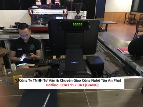 Cafe núi cấm lắp máy tính tiền giá rẻ tại Hà Giang