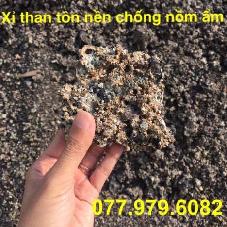 Xỉ than tôn nền, tôn mái chống nồm ẩm tại hà nội