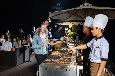 Du thuyền Hạ Long Stellar of the sea siêu khuyến mại giảm giá voucher kích cầu du lịch