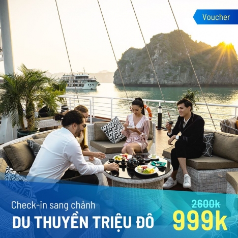 Siêu Giảm Giá Siêu Du thuyền 5 sao tour 1 ngày Hạ Long Catamaran Cruise