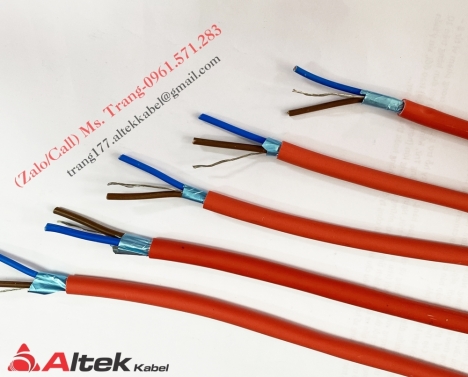 Dây tín hiệu chống cháy chống nhiễu 2x1.5