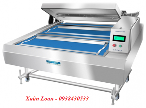 Máy đóng gói chân không băng tải Nishihara model AVP 6407 chính hãng