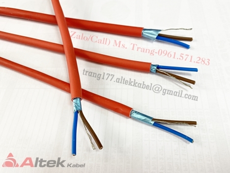 Dây tín hiệu chống cháy chống nhiễu 2x1.5