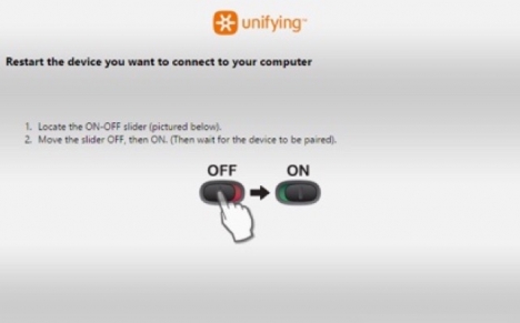 Đầu thu chuột không dây unifying