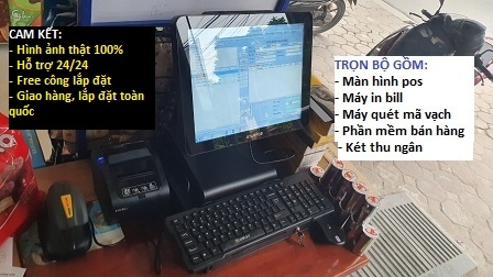 Máy tính tiền cho tạp hóa, shop giá rẻ tại Hậu Giang
