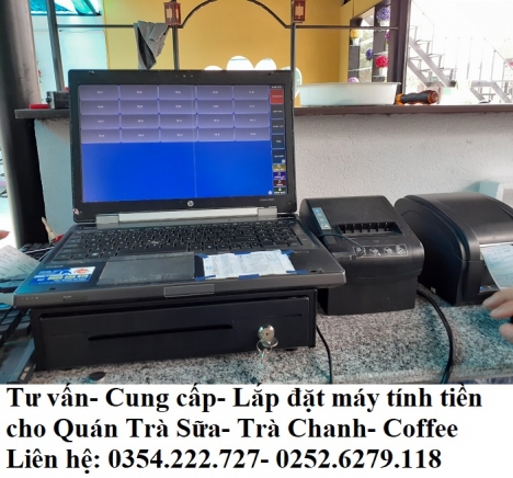 Combo máy tính tiền giá rẻ Tại Bình Thuận cho quán Trà Chanh