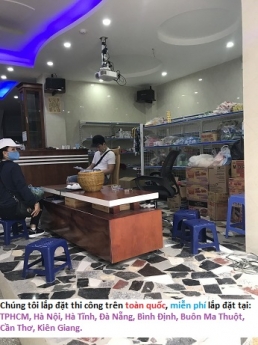 Mô hình bách hóa tổng hợp lắp full bộ tính tiền tại Quảng Nam giá rẻ