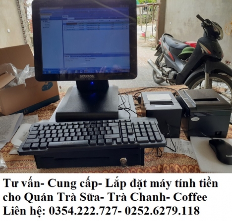 Combo máy tính tiền giá rẻ Tại Bình Thuận cho quán Trà Chanh