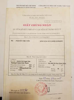 Nhà mặt tiền Xô Viết Nghệ Tĩnh 2 chiều ngay cầu Thanh Đa