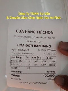Combo tính tiền mô hình shop, tạp hóa giá rẻ tại Bình Dương