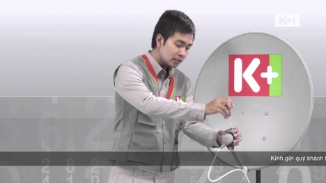 Chỉnh chảo vệ tinh K+, sửa chữa căn chỉnh K+