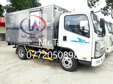 Teraco 240l thùng kín máy Isuzu
