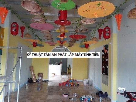 Trà chanh phố núi An Giang mua full thiết bị tính tiền giá rẻ