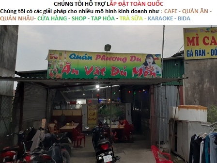 Sóc Trăng bán combo máy tính tiền quán ăn, quán nhậu, cafe giá rẻ