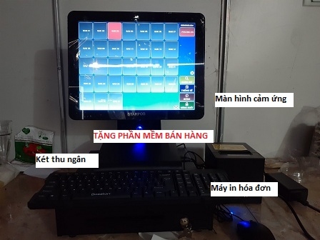 Sóc Trăng bán combo máy tính tiền quán ăn, quán nhậu, cafe giá rẻ