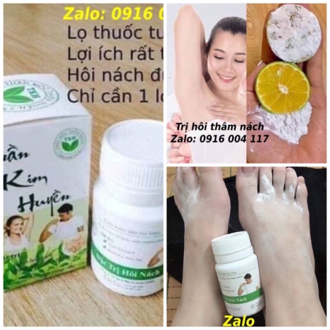 Đặc trị hôi nách, ra mồ hôi tay chân giá sỉ