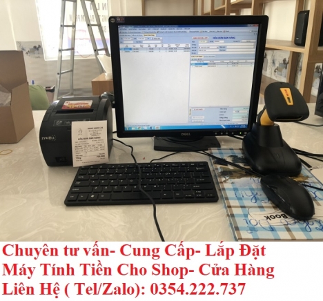 Thanh lý máy tính tiền cho Shop- Cửa hàng tại Bình Thuận giá rẻ