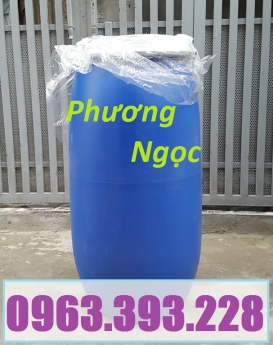Thùng phuy nhựa nắp mở, thùng phuy đựng thực phẩm, thùng phuy đựng hóa chất
