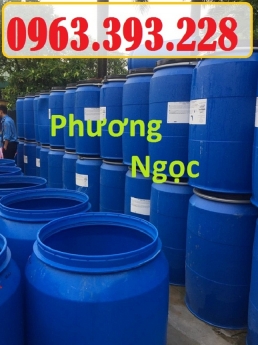 Thùng phuy nhựa nắp mở, thùng phuy đựng thực phẩm, thùng phuy đựng hóa chất