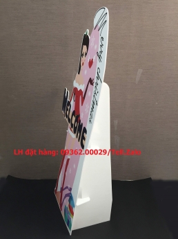 Cung cấp, giao hàng tại nhà sản phẩm Standee chân sắt, Standee chữ X, Standee mô hình