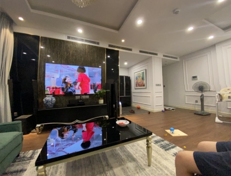 Cho thuê một số căn hộ cao cấp tòa chung cư 6th Element, quận Tây Hồ, Hà Nội. - Căn số 01 diện tích
