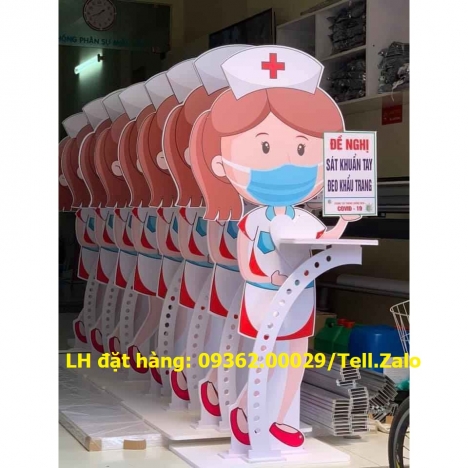 Cung cấp, giao hàng tại nhà sản phẩm Standee chân sắt, Standee chữ X, Standee mô hình