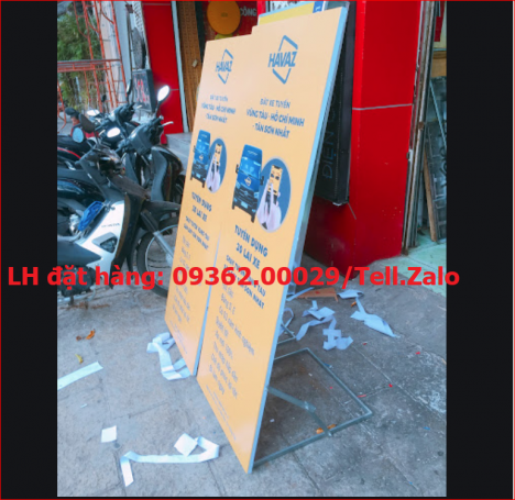 Cung cấp, giao hàng tại nhà sản phẩm Standee chân sắt, Standee chữ X, Standee mô hình