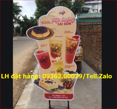 Cung cấp, giao hàng tại nhà sản phẩm Standee chân sắt, Standee chữ X, Standee mô hình