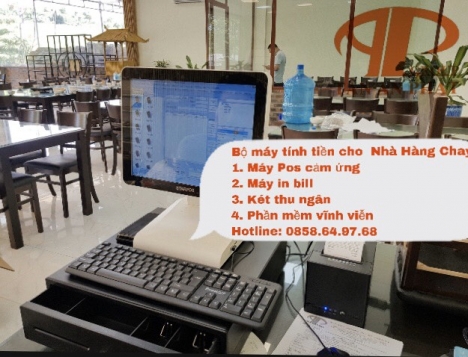 Hương Trà - Huế bán Combo máy POS tính tiền cho quán chay giá rẻ