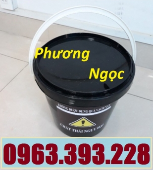 Xô y tế, xô đựng rác thải y tế, thùng rác y tế, xô y tế trên xe tiêm