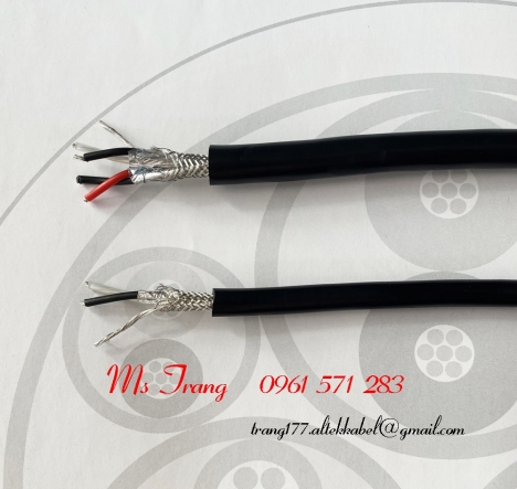 Cáp tín hiệu vặn xoắn chống nhiễu chuẩn rs485