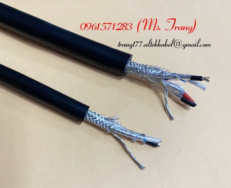 Cáp tín hiệu vặn xoắn chống nhiễu chuẩn rs485