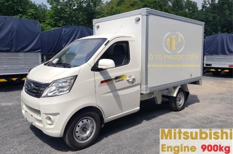 Tera 100 thùng kín composite tải trọng 900kg máy mitsubishi