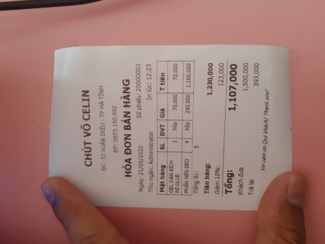 Lắp đặt máy in bill & Phần mềm tính tiền cho shop mỹ phẩm tại BMT