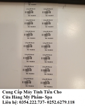 Thanh lý máy tính tiền cho cửa hàng Mỹ Phẩm tại Bình Thuận