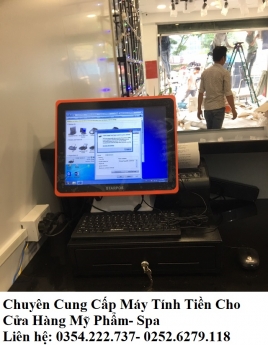 Máy tính tiền tại Bình Thuận cho cửa hàng Mỹ Phẩm giá rẻ