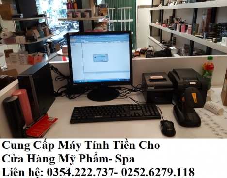 Máy tính tiền tại Bình Thuận cho cửa hàng Mỹ Phẩm giá rẻ