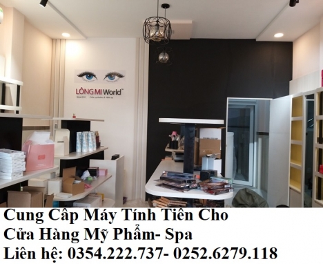 Thanh lý máy tính tiền cho cửa hàng Mỹ Phẩm tại Bình Thuận