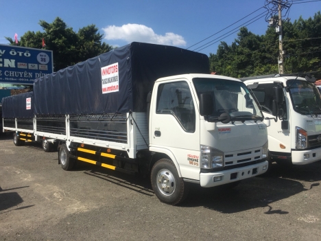 Isuzu VM thùng dài 6m2 rộng 2m tổng tải 4995kg vào thành phố