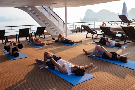 Siêu khuyến mại voucher giảm giá du thuyền 5 sao Hạ long Scarlet pearl