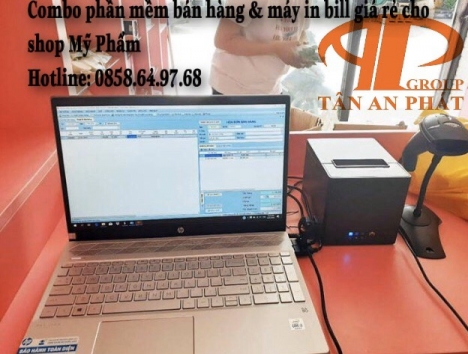Tư vấn máy in bill & phần mềm bán hàng cho shop Mỹ Phẩm tại BMT 