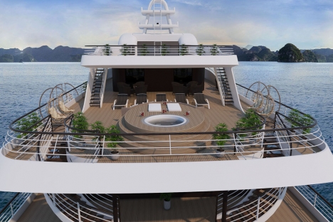 Siêu khuyến mại voucher giảm giá du thuyền 5 sao Hạ long Scarlet pearl